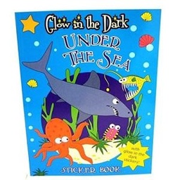 [9781849321730] Under The Sea Glow in the Dark Sticker Book