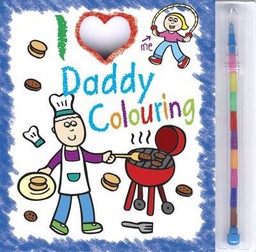 [9781849586566] I Love Daddy Colouring (I Love ) (Novelty book)