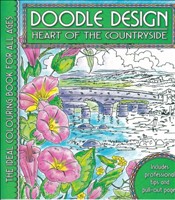 [9781850385172] Doodle Design Heart of the Countryside