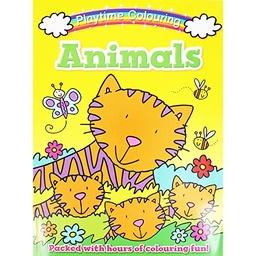 [9781850387138] Animals Playtime Colouring