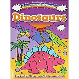 [9781850387688] Dinosaurs Playtime Colouring