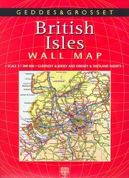 [9781855342989] BRITISH ISLES WALL MAP