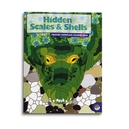 [9781892069849] HIDDEN SCALES AND SHELLS COLOURING BOOK