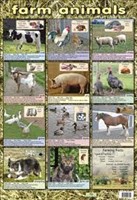 [9781904217695] POSTER FARM ANIMALS