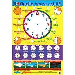 [9781906707033] POSTER QUELLE HEURE EST-IL