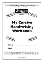 [9781908962195] My Cursive Handwriting Workbook