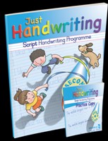 [9781910936535] Just Handwriting Script 2nd Class + Practice Copy