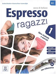 [9788861823976] [OLD EDITION] NA/OS Espresso Ragazzi Libro studente e esercizi + CD audio + DVD Book 1