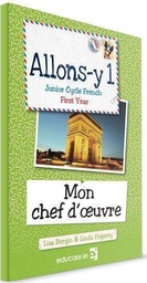 [ALLONSY1NOTFU-new] [OLD EDITION] NOT FULL SET Allons-y 1 Textbook+Lexique Vocabulary Book