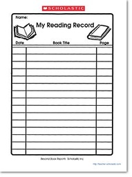 [MYREADINGRECB] My Reading Record Book