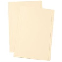 [SCMBFSINGLEFI] Straight Cut Folder Foolscap Medium Buff