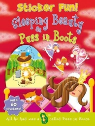 [9781845316037] Sleeping Beauty and Puss in Boots Sticker Fun