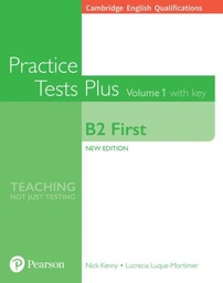 [9781292208756-new] Cambridge English Qualifications: B2 First Volume 1 Practice Tests Plus with key