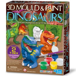 [4893156047779] Mould & Paint - 3D Dinosaurs