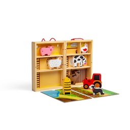 [0691621830079] Farm Animal Play Box