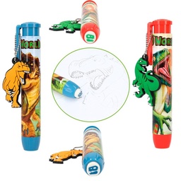 [4010070635107] Dino World Mechanical Eraser