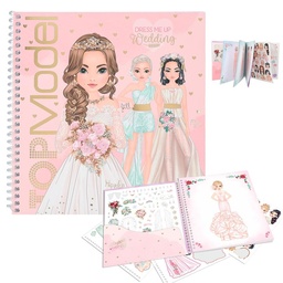 [4010070644291] TOPModel Dress Me Up Stickerbook Wedding