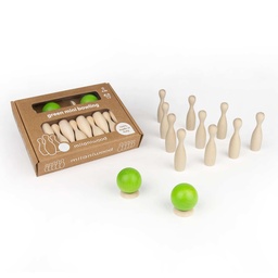 [8057432850668] GREEN MINI BOWLING