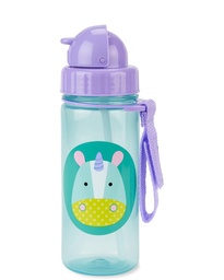 [0195861020837] Zoo PP Straw Bottle - Unicorn