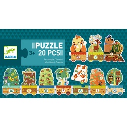 [3070900081949] Djeco - Puzzle Duo-Trio I Count