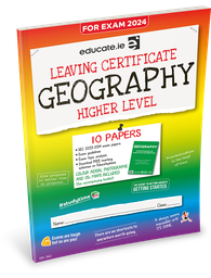 [9781915595393] [N/A] [OLD EDITION] Educate.ie LC Geography HL Exam Papers 2024