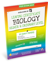 [9781915595416] [OLD EDITION] Educate.ie LC Biology HL & OL Exam Papers 2024