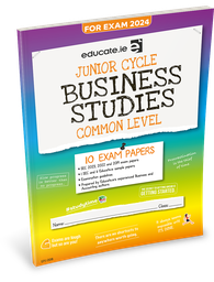 [9781915595638] [OLD EDITION] Educate.ie JC Business Studies Common Level Exam Papers 2024