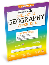 [9781915595652] [OLD EDITION] Educate.ie JC Geography Common Level Exam Papers 2024