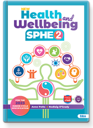 [9781802301434] Health and Wellbeing SPHE 2 + FREE e-book (2nd Year - Junior Cycle Specification)