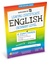 [9781916832343] Educate.ie LC English OL Exam Papers 2025