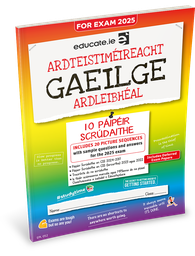 [9781916832350] Educate.ie LC Gaeilge HL Exam Papers 2025