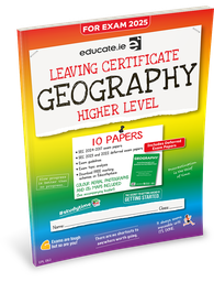 [9781916832466] Educate.ie LC Geography HL Exam Papers 2025