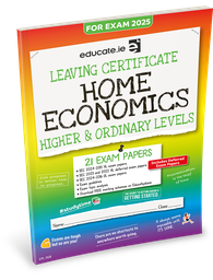 [9781916832527] Educate.ie LC Home Economics HL & OL Exam Papers 2025