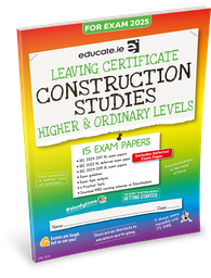 [9781916832572] Educate.ie LC Construction Studies HL & OL Exam Papers 2025