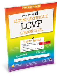 [9781916832619] Educate.ie LC LCVP Common Level Exam Papers 2025