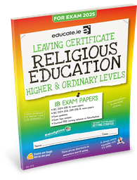 [9781916832626] Educate.ie LC Religious Education HL & OL Exam Papers 2025