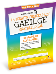 [9781916832176] [N/A] Educate.ie JC Gaeilge OL Exam Papers 2025