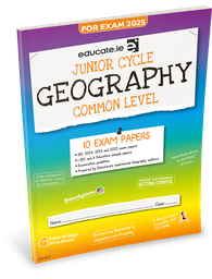 [9781916832244] Educate.ie JC Geography Common Level Exam Papers 2025