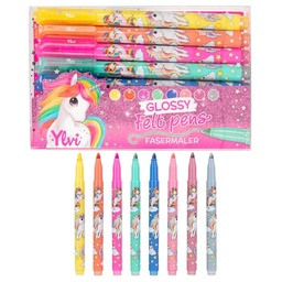 [4010070629793] Ylvi Glossy Felt Pen Set