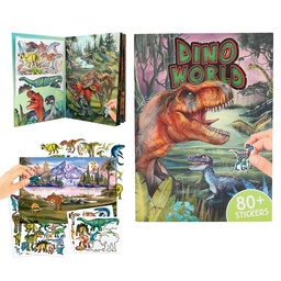 [4010070689094] Dino World With Puffy Stickers