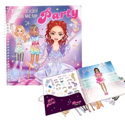 [4010070698805] TOPModel Dress Me Up Stickerbook Party