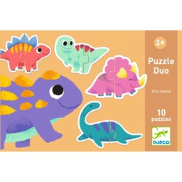 [3070900082632] Djeco - Duo Dinos - Educational Games