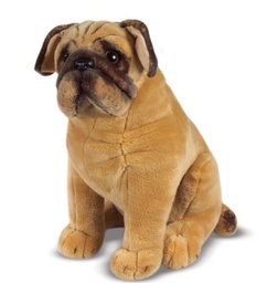 [0000512121255] Pug Plush Melissa and Doug