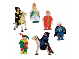 [0000772102858] * Castle Wooden Figure Set Melissa and Doug