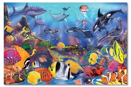 [0000772104272] Underwater 48 Piece Floor Puzzle Melissa and Doug (Jigsaw)