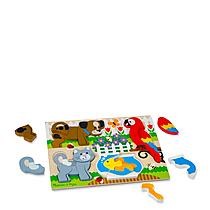 [0000772118903] Chunky Jigsaw Puzzle - Pets Melissa and Doug (Jigsaw)