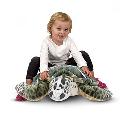 [0000772121279] Sea Turtle Plush Melissa and Doug