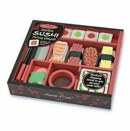 [0000772126083] Wooden Sushi Slicing Playset Melissa and Doug