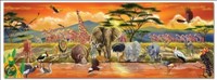 [0000772128735] Safari Floor Puzzle 100Pce Melissa and Doug (Jigsaw)