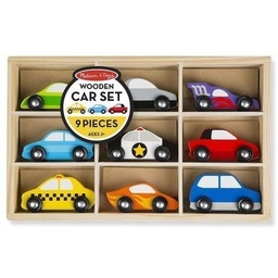 [0000772131780] Wooden Car Set Melissa and Doug